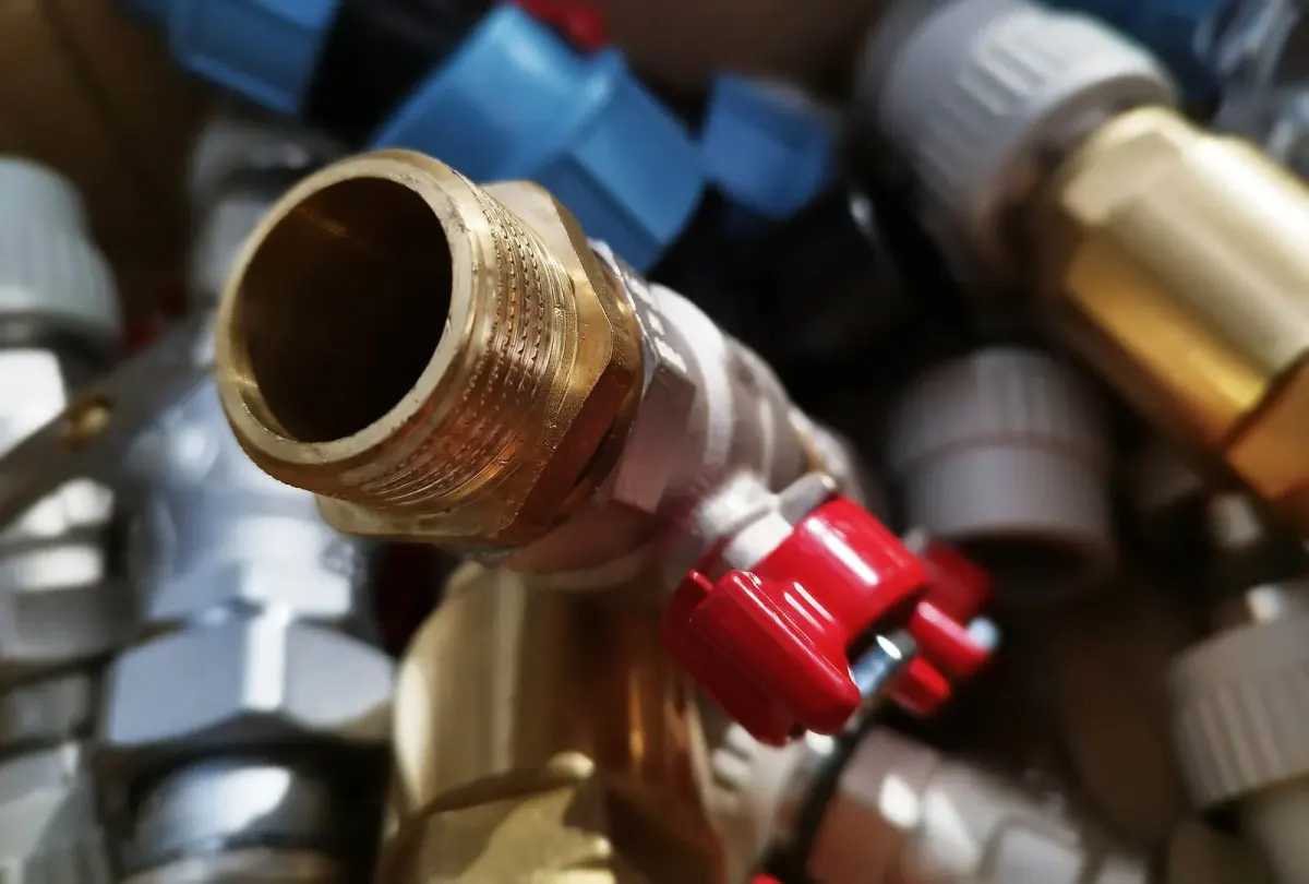 Different types of plumbing pipes used for residential water lines