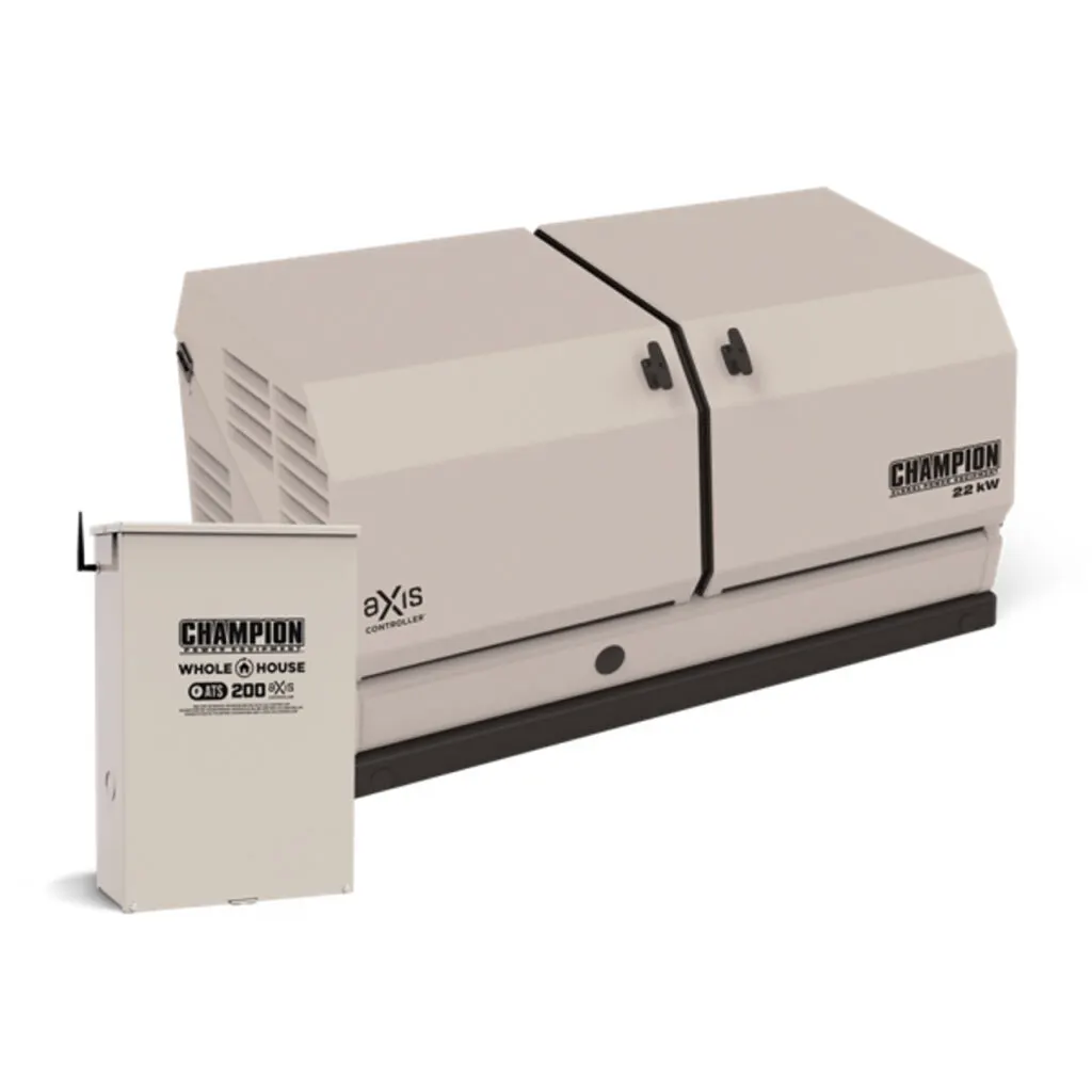 Champion whole-house generator installed in Tampa