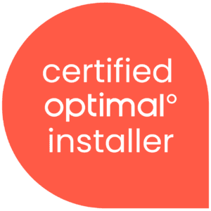 Certified Optimal Installer sticker